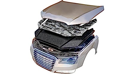 Шумоизоляция капота