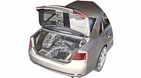 Шумоизоляция багажника