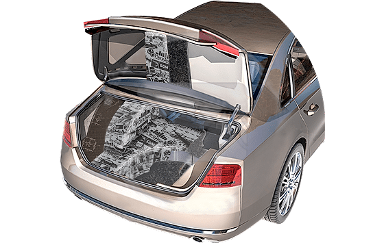 Шумоизоляция багажника